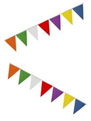 7m Rainbow Bunting Decoration