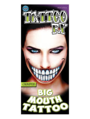 Chompers Mouth Tattoo Accessory