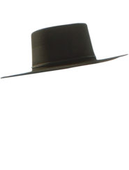 V For Vendetta Black Hat Accessory