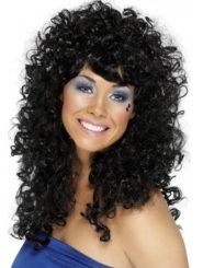 Boogie Babe Black Wig